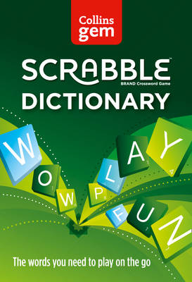 Collins Gem Scrabble Dictionary: The Words You Need to Play on the Go (Paperback)