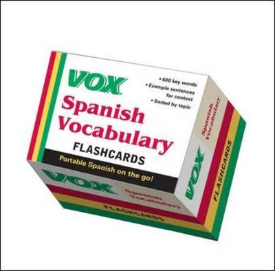 Vox Spanish Vocabulary Flashcards (Other book format)