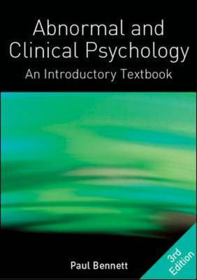 Abnormal and Clinical Psychology: An Introductory Textbook (Paperback)