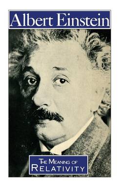 The Meaning of Relativity - Science Paperbacks (Paperback)