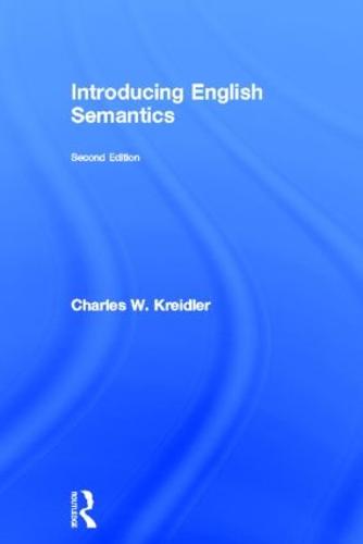 Introducing English Semantics (Hardback)