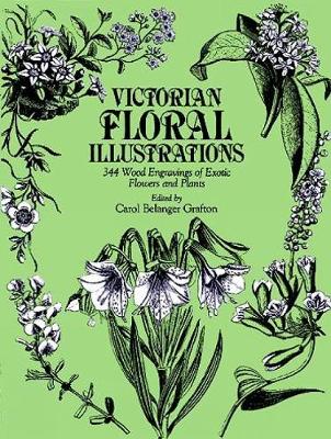 Victorian Floral Illustrations: 344 Wood Engravings of Exotic Flowers and Plants - Dover Pictorial Archive (Paperback)