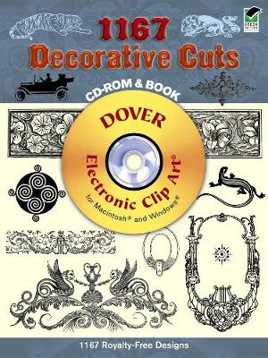 1167 Decorative Cuts - Dover Electronic Clip Art (Mixed media product)