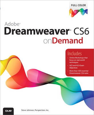 Adobe Dreamweaver CS6 on Demand (Paperback)