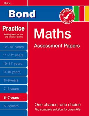 Bond Maths Assessment Papers 6-7 Years (Paperback)