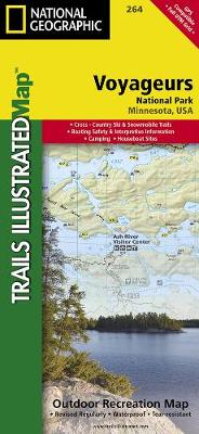 Voyageurs National Park: Trails Illustrated National Parks (Sheet map, folded)