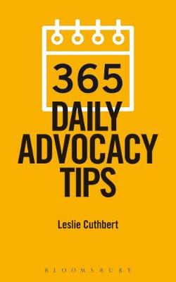 365 Daily Advocacy Tips By Leslie Cuthbert Waterstones