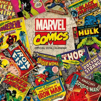 The Official Marvel - Retro Classic 2016 Square Calendar (Calendar)