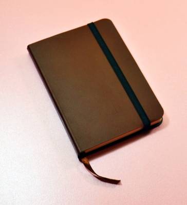 Monsieur Notebook Leather Journal - Brown Ruled Small A6 (Leather / fine binding)