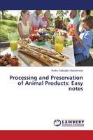 Processing and Preservation of Animal Products: Easy Notes (Paperback)